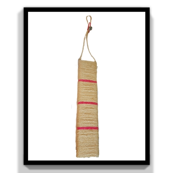 Sisal Flat Doorknob Cat Scratching Post~NWOT - Picture 4 of 10